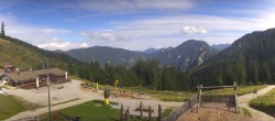 Archived image Webcam Oberammergau - Mountain hut Kolbensattel 13:00