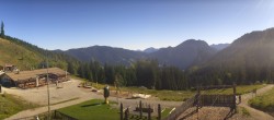 Archived image Webcam Oberammergau - Mountain hut Kolbensattel 09:00