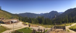 Archived image Webcam Oberammergau - Mountain hut Kolbensattel 11:00