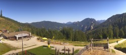 Archived image Webcam Oberammergau - Mountain hut Kolbensattel 13:00