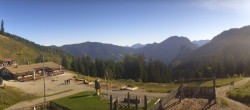 Archiv Foto Webcam Oberammergau - Kolbensattelhütte 09:00