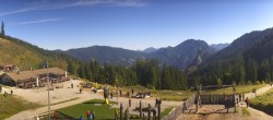 Archiv Foto Webcam Oberammergau - Kolbensattelhütte 11:00