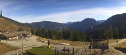 Archiv Foto Webcam Oberammergau - Kolbensattelhütte 09:00