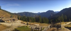 Archived image Webcam Oberammergau - Mountain hut Kolbensattel 09:00