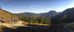 Archived image Webcam Oberammergau - Mountain hut Kolbensattel 11:00