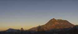 Archived image Webcam Sonthofen: Mountain panorama 15:00