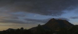 Archiv Foto Webcam Sonthofen: Bergpanorama 19:00