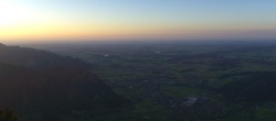 Archiv Foto Webcam Pfronten - Gipfel Breitenberg 19:00