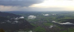Archiv Foto Webcam Pfronten - Gipfel Breitenberg 19:00