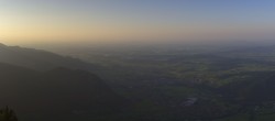 Archiv Foto Webcam Pfronten - Gipfel Breitenberg 19:00