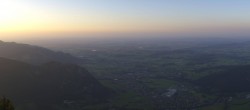 Archiv Foto Webcam Pfronten - Gipfel Breitenberg 19:00