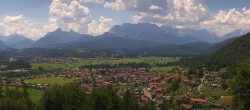 Archiv Foto Webcam Wallgau - Maxhütte 11:00