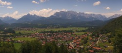 Archiv Foto Webcam Wallgau - Maxhütte 11:00