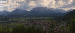 Archiv Foto Webcam Wallgau - Maxhütte 13:00