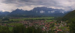 Archiv Foto Webcam Wallgau - Maxhütte 09:00