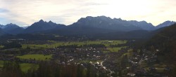 Archiv Foto Webcam Wallgau - Maxhütte 13:00