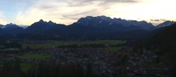 Archiv Foto Webcam Wallgau - Maxhütte 15:00