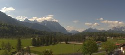 Archived image Webcam Tourist Information Krün 09:00
