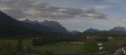 Archiv Foto Webcam Krün: Tourist-Information 06:00