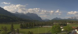 Archiv Foto Webcam Krün: Tourist-Information 07:00