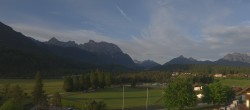 Archiv Foto Webcam Krün: Tourist-Information 05:00