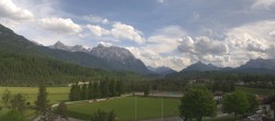 Archiv Foto Webcam Krün: Tourist-Information 15:00