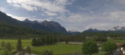 Archiv Foto Webcam Krün: Tourist-Information 09:00