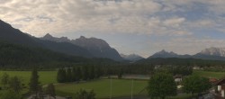 Archiv Foto Webcam Krün: Tourist-Information 07:00