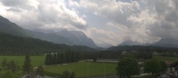 Archiv Foto Webcam Krün: Tourist-Information 13:00