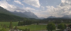 Archiv Foto Webcam Krün: Tourist-Information 15:00
