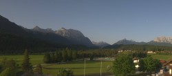 Archiv Foto Webcam Krün: Tourist-Information 05:00