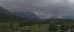 Archived image Webcam Tourist Information Krün 19:00