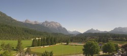 Archiv Foto Webcam Krün: Tourist-Information 15:00