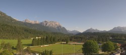 Archiv Foto Webcam Krün: Tourist-Information 17:00