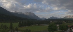 Archiv Foto Webcam Krün: Tourist-Information 05:00