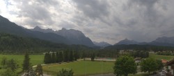 Archiv Foto Webcam Krün: Tourist-Information 11:00