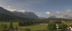 Archiv Foto Webcam Krün: Tourist-Information 07:00