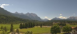 Archiv Foto Webcam Krün: Tourist-Information 11:00