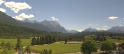 Archiv Foto Webcam Krün: Tourist-Information 13:00