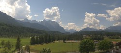 Archiv Foto Webcam Krün: Tourist-Information 11:00