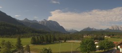 Archiv Foto Webcam Krün: Tourist-Information 07:00