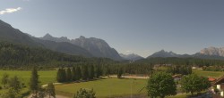 Archiv Foto Webcam Krün: Tourist-Information 09:00