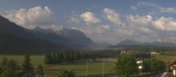 Archiv Foto Webcam Krün: Tourist-Information 06:00