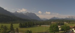 Archiv Foto Webcam Krün: Tourist-Information 07:00