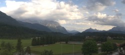 Archiv Foto Webcam Krün: Tourist-Information 17:00