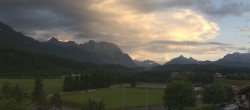 Archiv Foto Webcam Krün: Tourist-Information 19:00