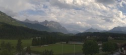 Archiv Foto Webcam Krün: Tourist-Information 17:00