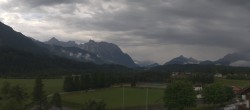 Archiv Foto Webcam Krün: Tourist-Information 07:00