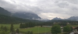 Archiv Foto Webcam Krün: Tourist-Information 09:00