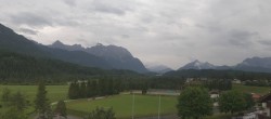 Archiv Foto Webcam Krün: Tourist-Information 11:00